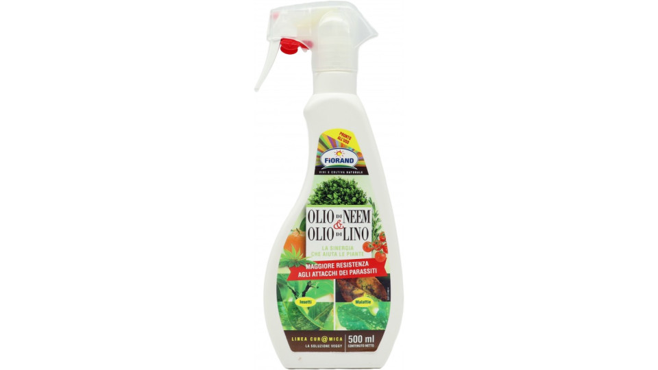 Organica oleomix olio neem e lino ml.500