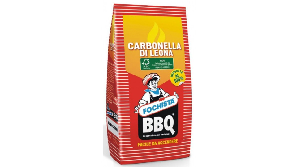 Fochista carbonella - kg.2.5