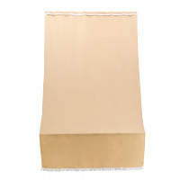 tenda sole per porta con anelli beige unito l. 140 h. 250