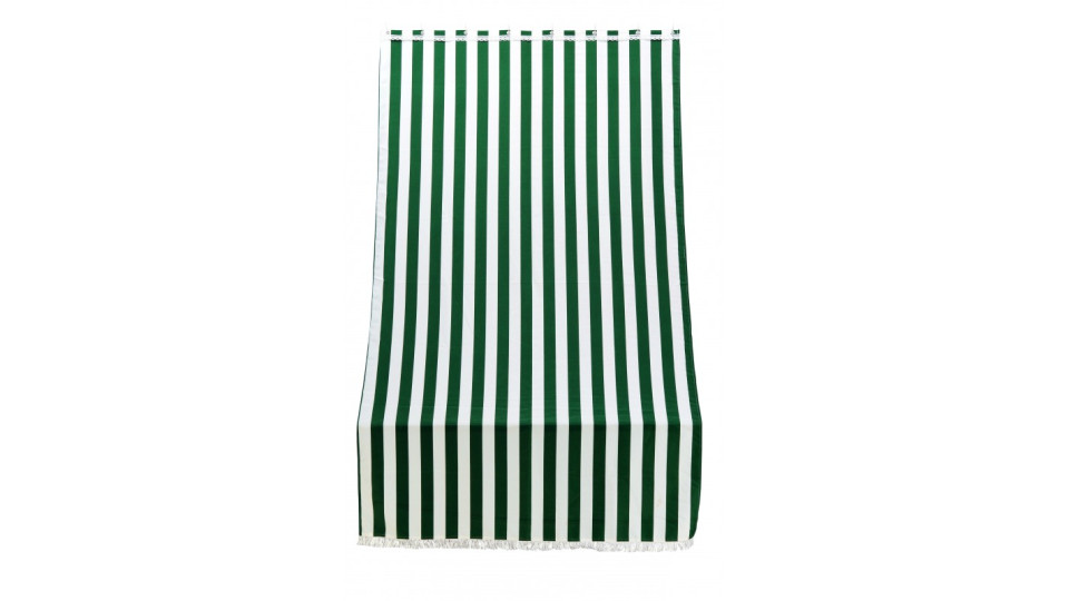tenda sole per porta con anelli riga verde l. 140 h. 250
