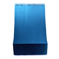 tenda sole per porta con anelli blu l. 140 h. 250