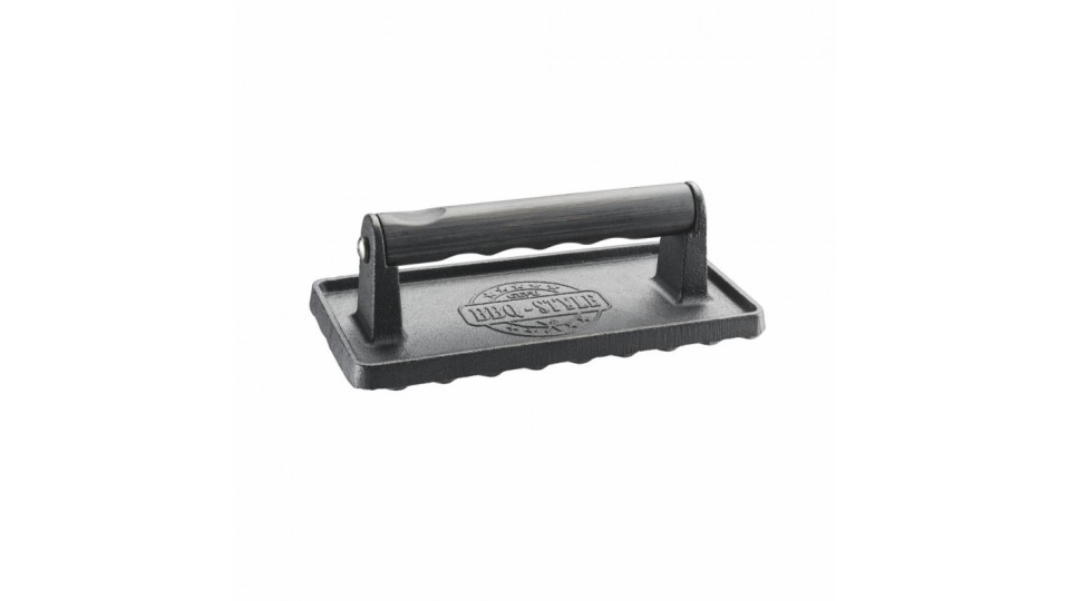 Accessori barbecue: Peso pressa carne in ghisa per bbq