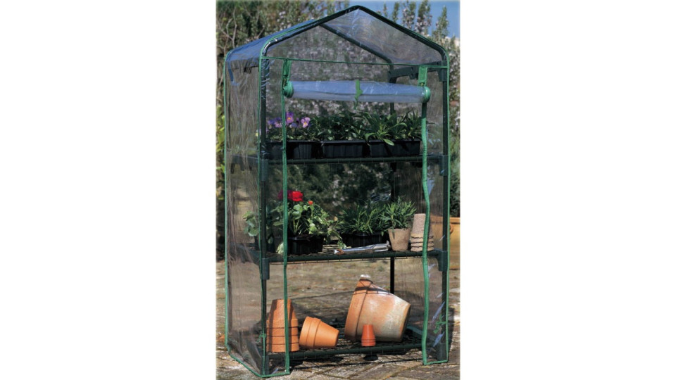 serra 3 piani copertura removibile in pvc