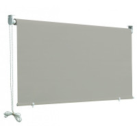 tenda a caduta con catenella colore - cenere h. 250 l. 150