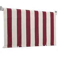 tenda a caduta h. 250 l. 150 colore - riga bordeaux