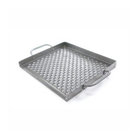Accessori barbecue: Vassoio inox piano imperial