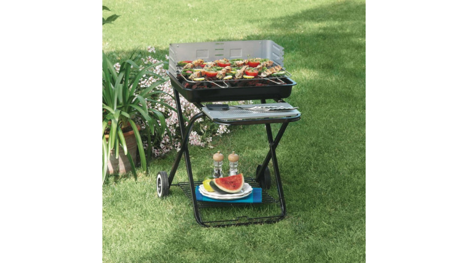 barbecue clic clac in acciaio pieghevole