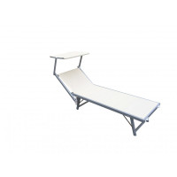 lettino mare ibiza in textilene 580 gr/m2 - colore beige