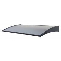 pensilina alluminio p. 75 l. 140 con copertura in alluminio...