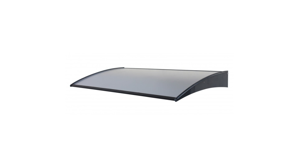 pensilina alluminio p. 75 l. 140 con copertura in alluminio...