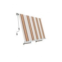 tenda a caduta c/bracci h. 245 l. 245 colore - riga beige