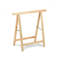 cavalletto in legno di pino/abete portata max 400 kg