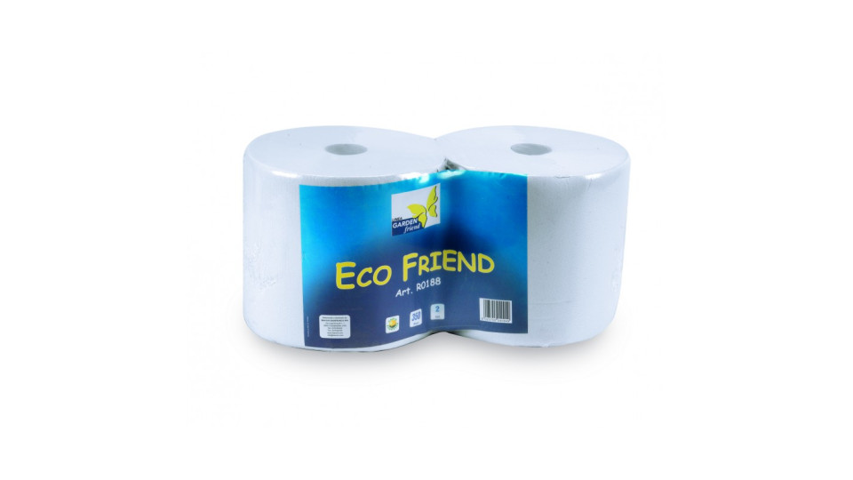 1 coppia rotolo ecofriend 800 strappi carta rigenerata 2 veli...