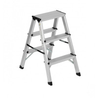 sgabello alluminio everest doppia salita portata max 150 kg