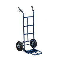 carrello trasporto grandi volumi ruote pneumatiche portata...