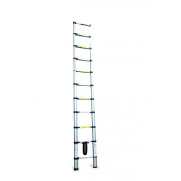 scala telescopica 10 gradini aperta altezza max 3,20 mt