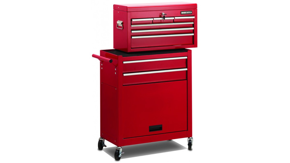 carrello portautensili componibile c/ruote misure 61,6x33x74,5...