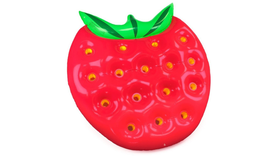 materassino gonfiabile strawberry 146x143 cm ca.