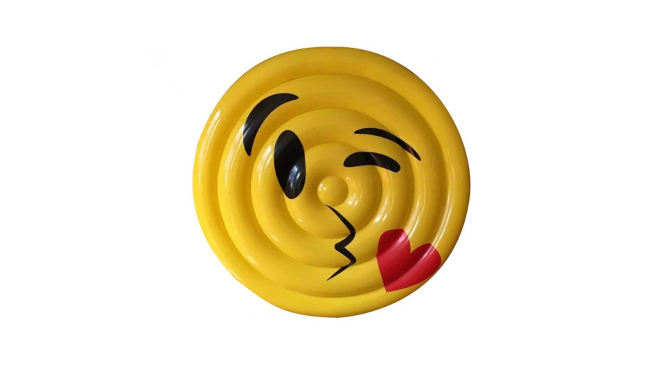 materassino gonfiabile face bacino &oslash; 150 cm ca.
