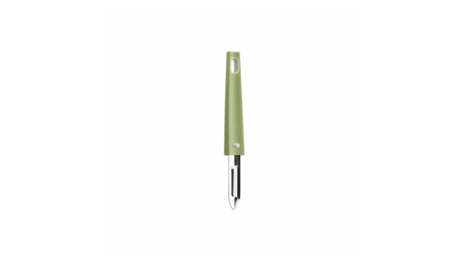 Pelapatate utensile acciaio inox - serie Vera verde bianco