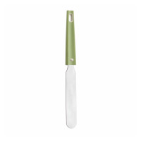 Spatola utensile acciaio inox - serie Vera verde bianco