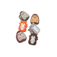 Organizzazione: Clips chiudi sacchetto animale del bosco s/6