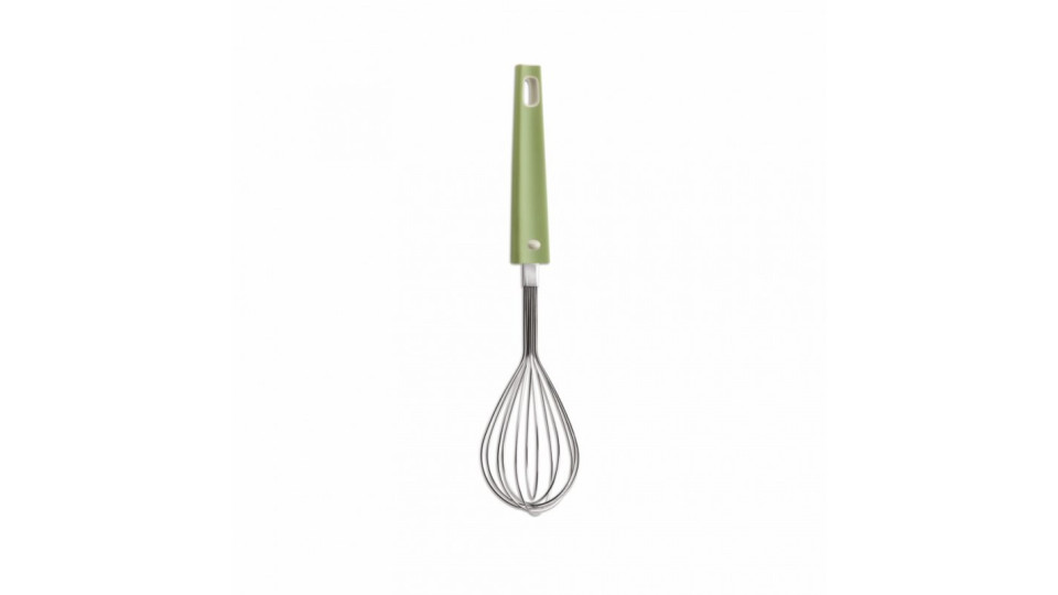 Frusta utensile acciaio inox - serie Vera verde bianco