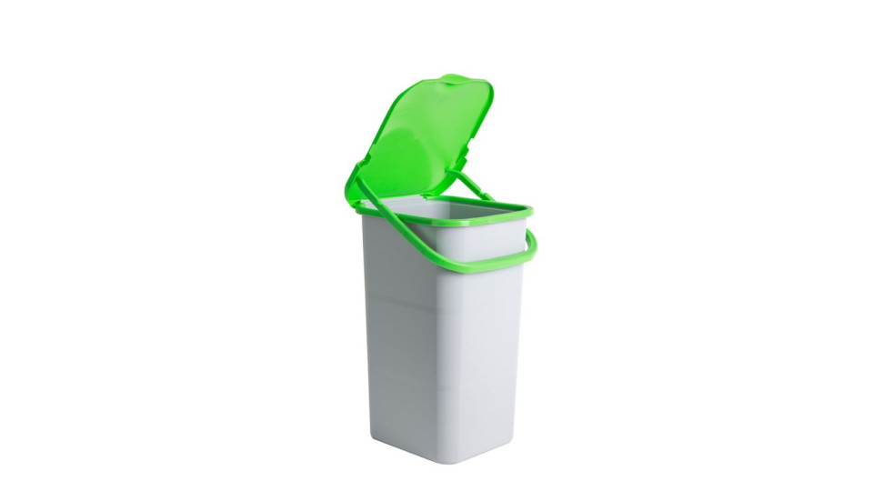 Raccolta differenziata: Premi' plus pattumiera 24 lt verde