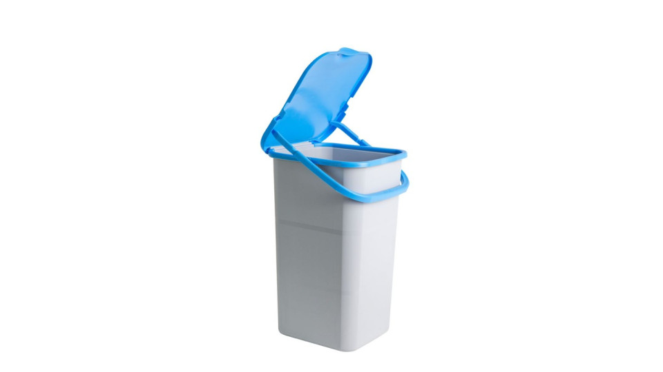 Raccolta differenziata: Premi' plus pattumiera 24 lt blu