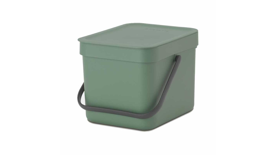 Raccolta differenziata: Sort & go pattumiera 6 lt fir green