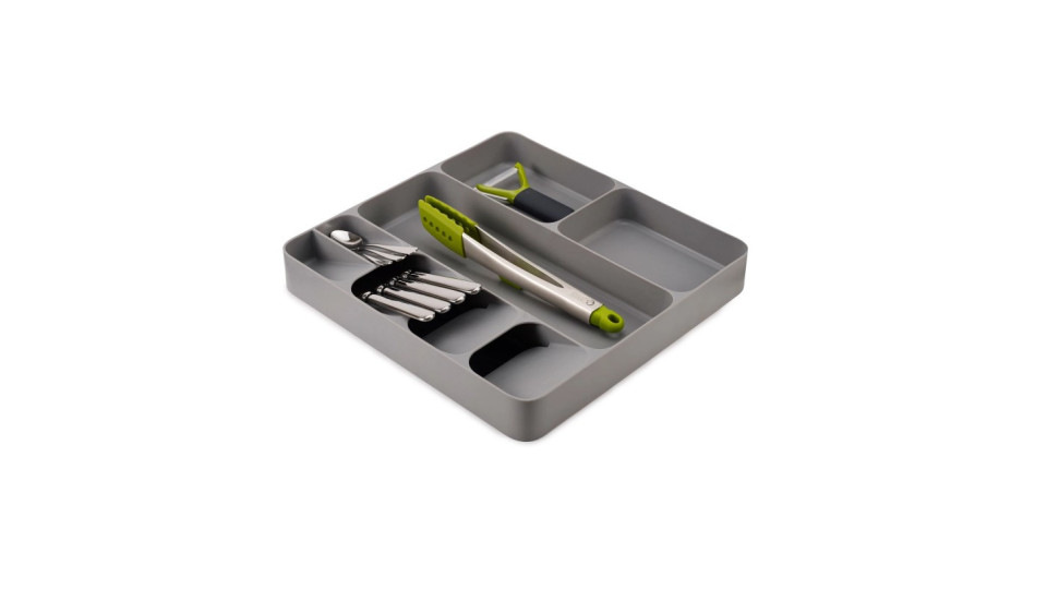 Organizzazione: Drawer store portaposate attrezzi grigio