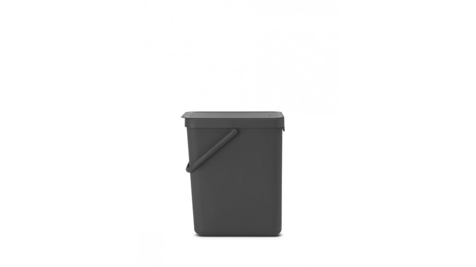 Raccolta differenziata: Sort & go pattumiera 25 lt grey