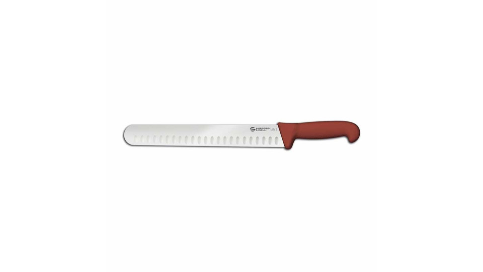 Coltello per affettare punta tonda lunghezza cm 30 - linea...
