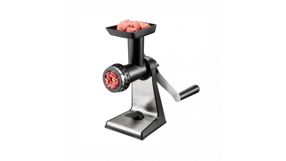 Grattugie, affettare, tritare, sbucciare: Tritacarne inox...