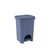 Cestino bagno 6 lt tinta blu avion - linea colors