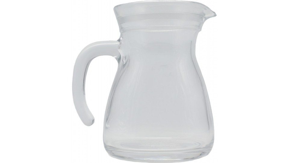 Cerve caraffa cc.250 con mancio in vetro trasparente