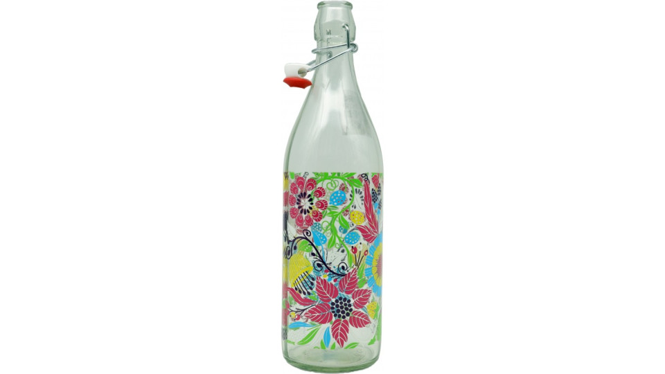 Cerve bottiglia lory 1 lt con tappo bianca sm