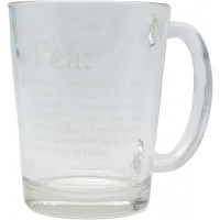 Cerve bicchiere mug nadia vetro cc.310