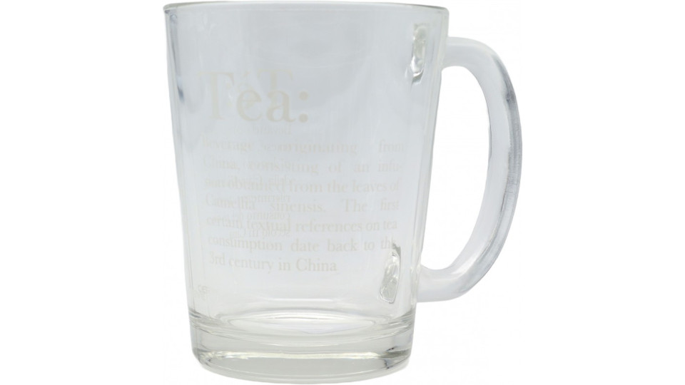 Cerve bicchiere mug nadia vetro cc.310