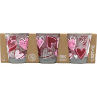 Cerve ces.3 bicciere nadia acqua cc250 vetro