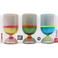 Cerve cest. 3 calici basic cc 340 vetro
