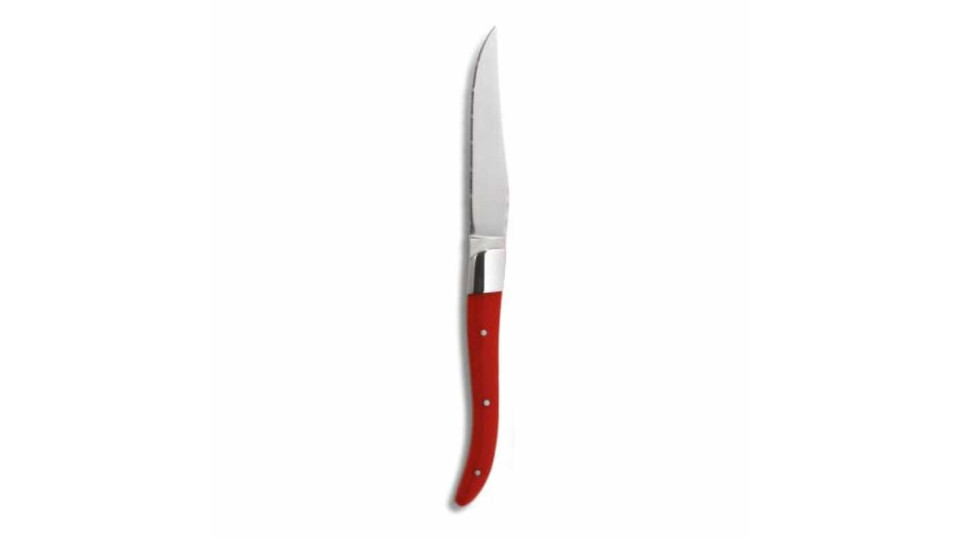 Forchette, coltelli e cucchiai: Negro coltello bistecca 7433 red
