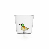 Bicchiere con papera - serie animal farm