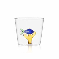 Boccali, bicchieri e calici: Marine garden bicchiere pesce blu...