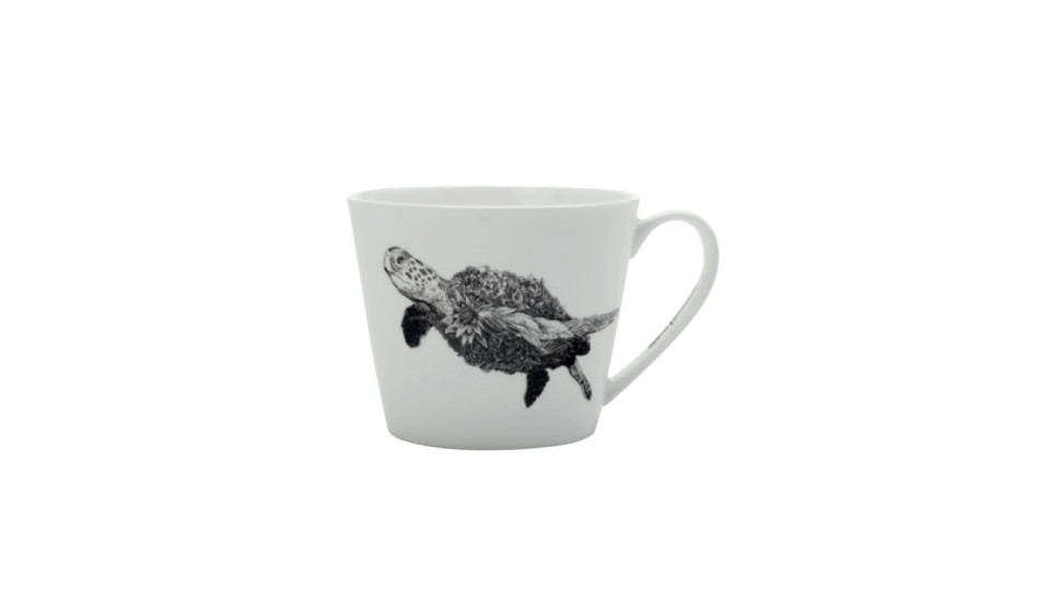 Tazza Mug Large con tartaruga marina verde - 450 ml - serie...