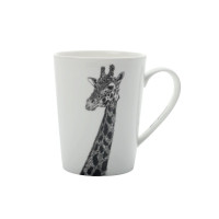 Tazza Mug Alta con giraffa africana - 450 ml - serie ferlazzo