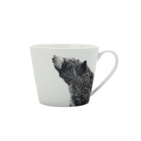Tazza Mug Large con orso nero asiatico - 450 ml - serie ferlazzo