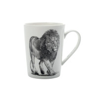 Tazza Mug Alta con leone africano - 450 ml - serie ferlazzo