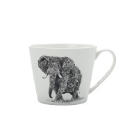 Tazza Mug Large con elefante - 450 ml - serie ferlazzo