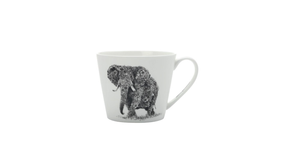 Tazza Mug Large con elefante - 450 ml - serie ferlazzo